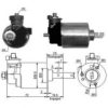 MEAT & DORIA 46079 Solenoid Switch, starter